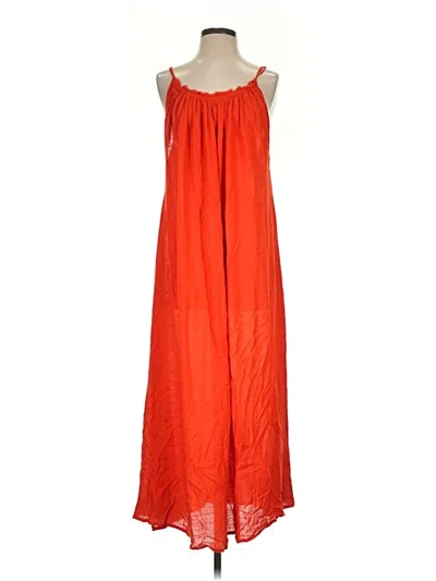 Pre-owned Indah Casual Dress In Orange