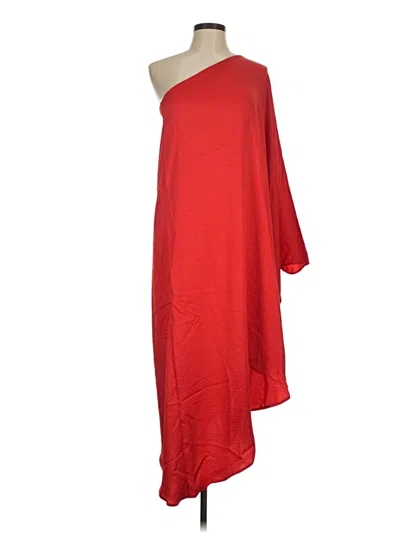 Pre-owned Indah Casual Dress In Red