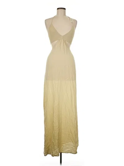 Pre-owned Indah Casual Dress In Tan