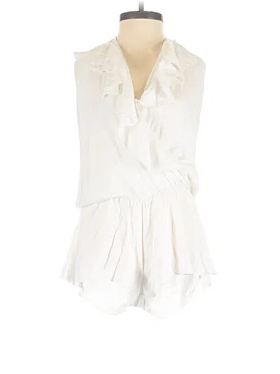 Pre-owned Indah Casual Dress In White