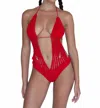 Indah Corazon One Piece Swimsuit In Red