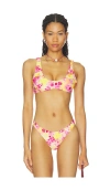 Indah Hope Bikini Top In Multi