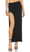 Indah Kira Maxi Skirt In Black