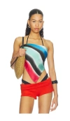 Indah Printed Square Scarf