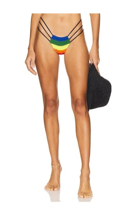 Indah Tai Skimpy Bikini Bottom In Rainbow Mix