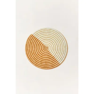 Indego Africa Akeza Placemat In Cream And Natural