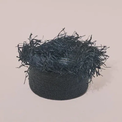 Indego Africa Beaded Fringe Bucket