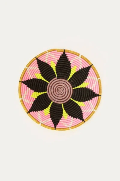 Indego Africa Flower Plateau Black & Neon