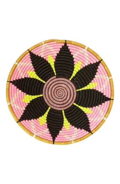 Indego Africa Flower Plateau Black & Neon In Multi