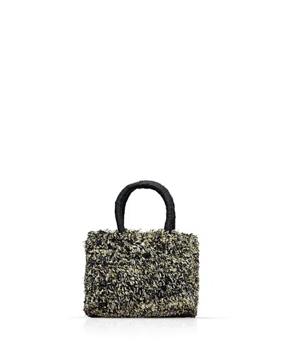 Indego Africa Kellyrwanda Fringe Bag In Black