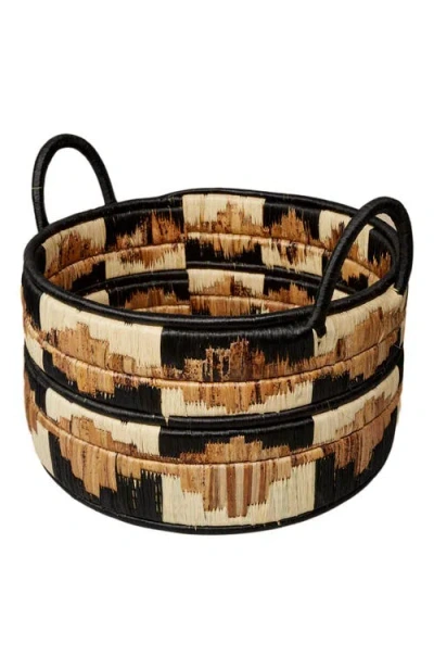 Indego Africa Kire Floor Basket In Multi