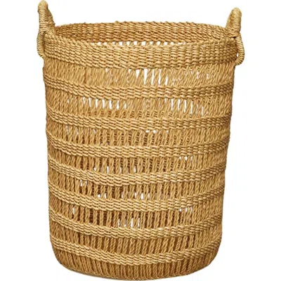 Indego Africa Kuma Open Weave Basket In Brown