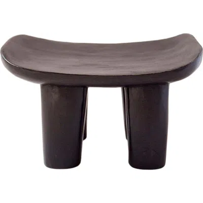 Indego Africa Mini Senufo Stool In Black