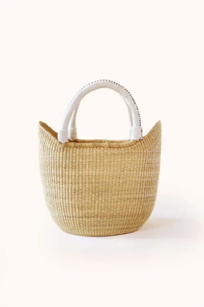 Indego Africa Natural Bolga Tote Cream
