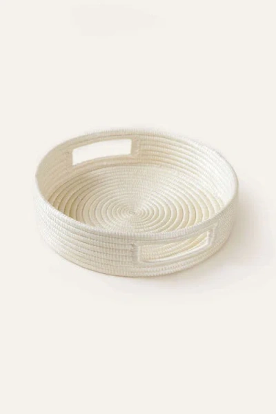 Indego Africa Small Woven Tray Sisal