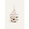Indego Africa Zig Zag Beaded Peace Basket