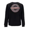 Independent Accept No Substitutes Crewneck Men's Sweatshirt Black In Black