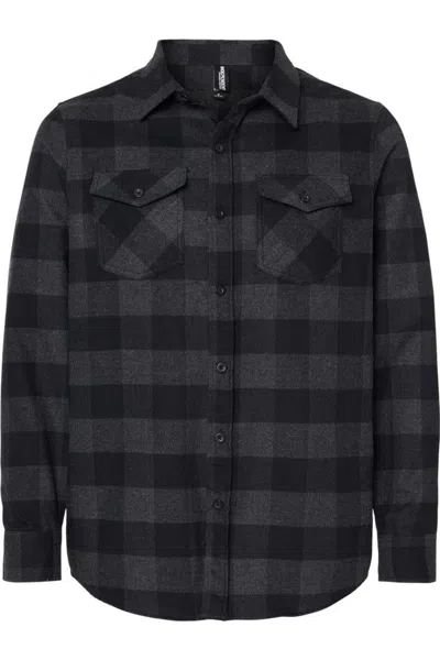 Independent Trading Co. Flannel Shirt In Multi