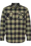 Independent Trading Co. Flannel Shirt In Multi
