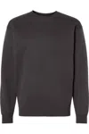 Independent Trading Co. Heavyweight Crewneck Sweatshirt In Black