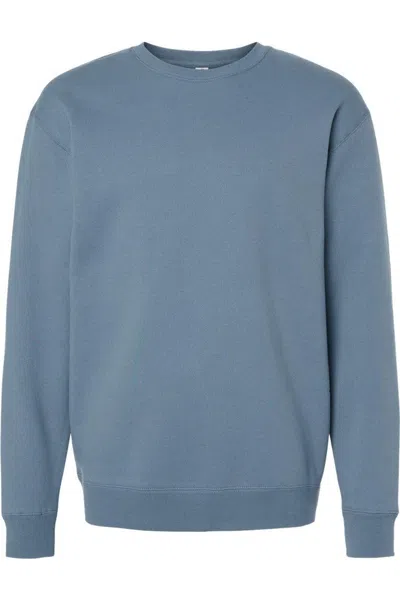 Independent Trading Co. Heavyweight Crewneck Sweatshirt In Blue