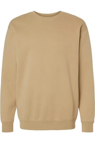 Independent Trading Co. Heavyweight Crewneck Sweatshirt In Silver