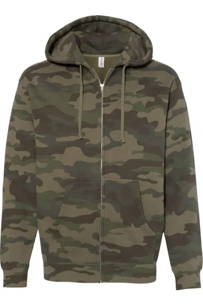 Independent Trading Co. Heavyweight Full-zip Hooded Sweatshirt In Multi