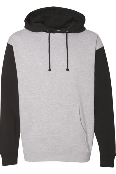 Independent Trading Co. Heavyweight Hooded Sweatshirt In Grey