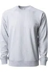 Independent Trading Co. Icon Lightweight Loopback Terry Crewneck Sweatshirt In Multi