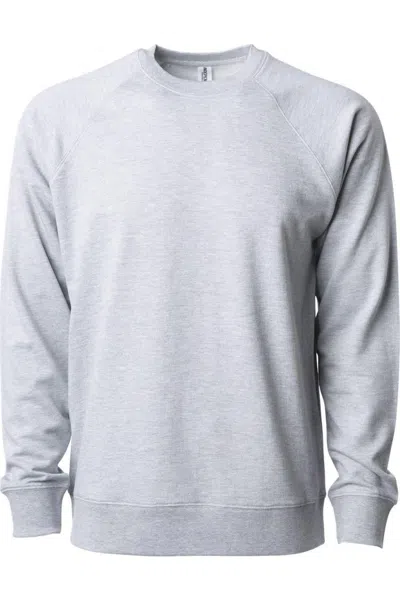 Independent Trading Co. Icon Lightweight Loopback Terry Crewneck Sweatshirt In Multi