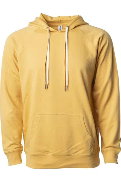 Independent Trading Co. Icon Lightweight Loopback Terry Hooded Sweatshirt In Multi