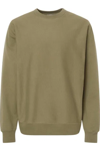 Independent Trading Co. Legend - Premium Heavyweight Cross-grain Crewneck Sweatshirt In Green