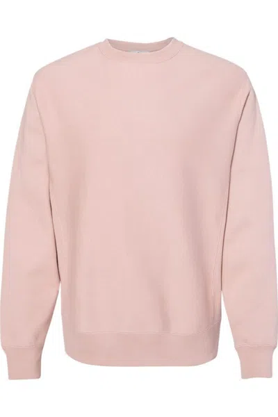 Independent Trading Co. Legend - Premium Heavyweight Cross-grain Crewneck Sweatshirt In Pink