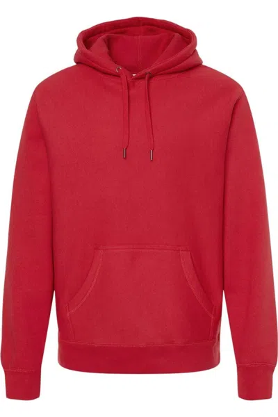 Independent Trading Co. Legend - Premium Heavyweight Cross-grain Hooded Sweatshirt In Red