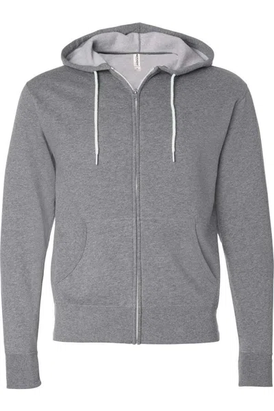 Independent Trading Co. Lightweight Full-zip Hooded Sweatshirt In Multi