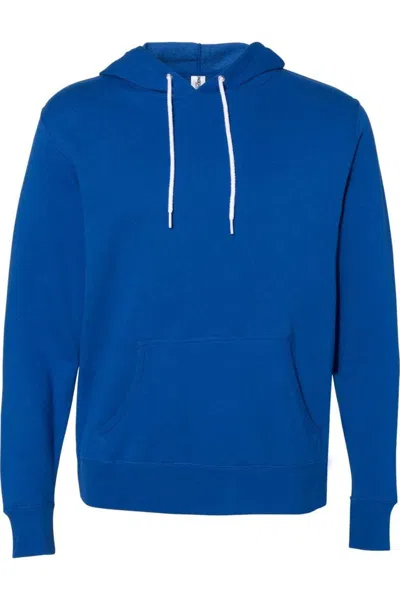 Independent Trading Co. Lightweight Hooded Sweatshirt In Blue