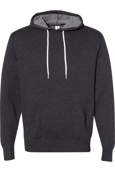 Independent Trading Co. Lightweight Hooded Sweatshirt In Grey