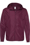 Independent Trading Co. Lightweight Windbreaker Full-zip Jacket In Multi