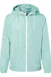 Independent Trading Co. Lightweight Windbreaker Full-zip Jacket In Multi