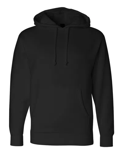 Independent Trading Co. Men's Heavyweight Hooded Sweatshirt In Black