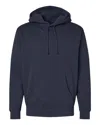 Independent Trading Co. Men's Heavyweight Hooded Sweatshirt In Blue