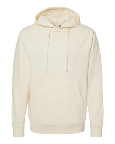 Independent Trading Co. Men's Midweight Hooded Sweatshirt In Beige