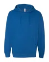Independent Trading Co. Men's Midweight Hooded Sweatshirt In Blue