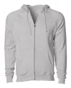 Independent Trading Co. Men's Special Blend Raglan Full-zip Hooded Sweatshirt In Multi