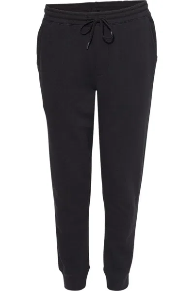 Independent Trading Co. Midweight Fleece Pants In Black