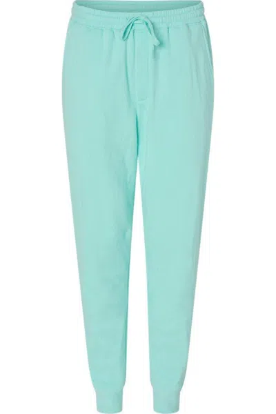 Independent Trading Co. Midweight Fleece Pants In Green