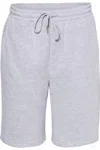 Independent Trading Co. Midweight Fleece Shorts In Grey