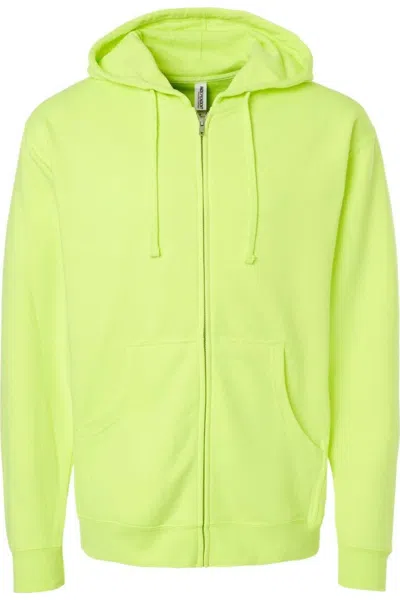 Independent Trading Co. Midweight Full-zip Hooded Sweatshirt In Multi