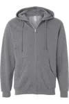 Independent Trading Co. Midweight Full-zip Hooded Sweatshirt In Multi