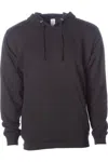 Independent Trading Co. Midweight Hooded Sweatshirt In Black